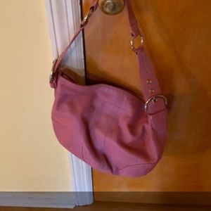Authentic COACH Pink Leather purse